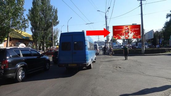 Фото рекламної площини за адресою Пушкинская ул. / Наваринская ул. / Центральный пр. (бывш. Ленина пр.), Пушкинское кольцо