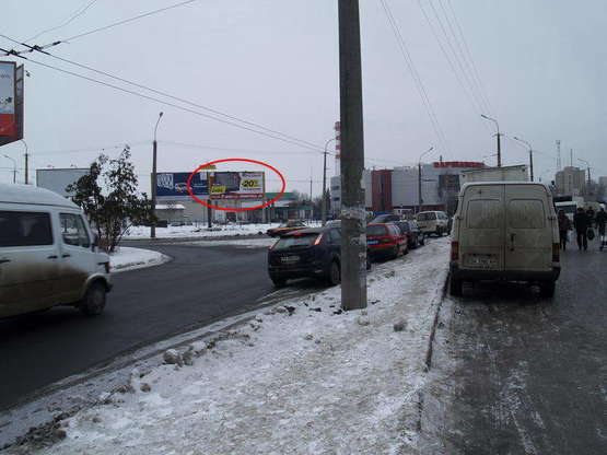 Фото рекламной плоскости по адресу Карпенка Карого - Конякіна