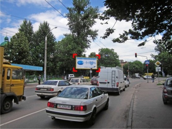 Фото рекламної площини за адресою вул. Широка – Сяйво, призма 2