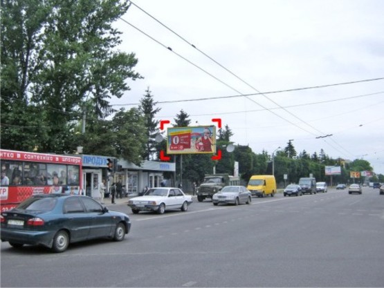 Фото рекламной плоскости по адресу вул. Стрийська – Чмоли, призма 1