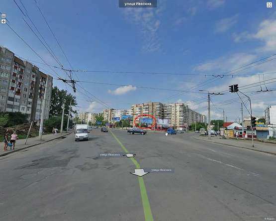 Фото рекламной плоскости по адресу Стуса - вул. Івасюка