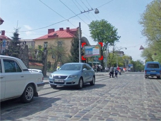 Фото рекламної площини за адресою пер. вул. Мельника – Квітневої, розмір 2,3 х 3,2 м