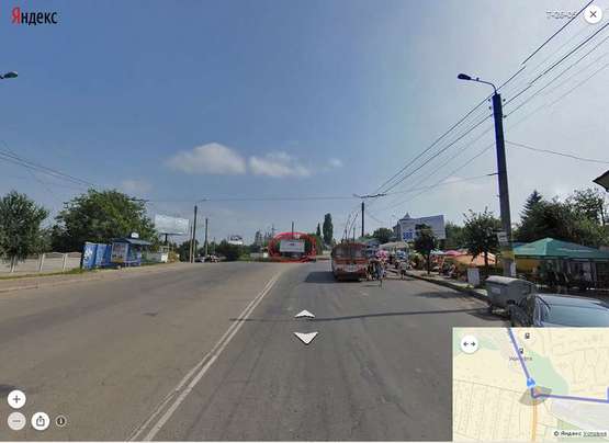 Фото рекламной плоскости по адресу Півден. - Кільцева -  Героїв Майдану з центру