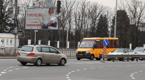Фото рекламной плоскости по адресу Глушкова Академика ул./Васильковская ул., м. Выставочный Центр