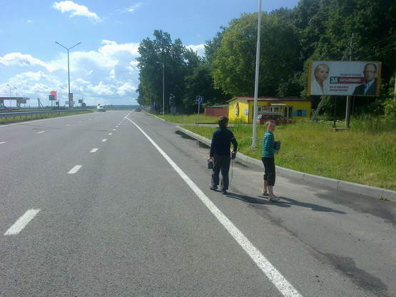 Фото рекламной плоскости по адресу Рава-Руська (АЗС)