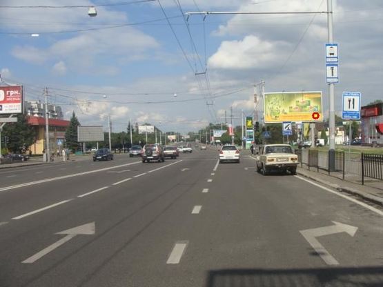 Фото рекламної площини за адресою Любинская ул / Петлюры С ул, в центр