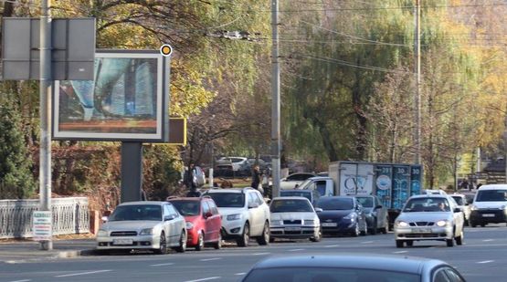 Фото рекламной плоскости по адресу Соломенская ул. 1