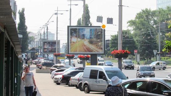 Фото рекламной плоскости по адресу Большая Васильковская ул. 139