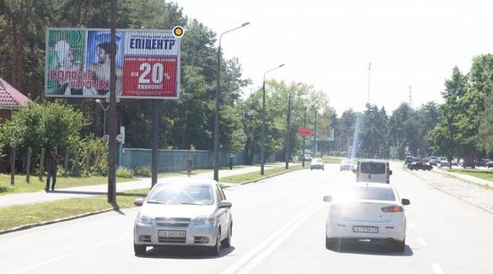 Фото рекламної площини за адресою Жмаченко Генерала ул.20, от пр. Алишера Навои, ул.Миропольской