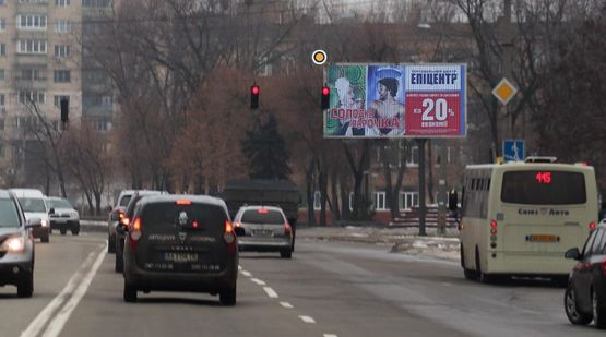 Фото рекламної площини за адресою Харьковское шоссе/ Симферопольская ул., возле Сильпо