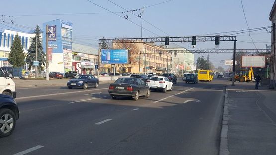 Фото рекламной плоскости по адресу Городоцкая ул. / Выговского ул., в центр