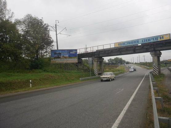 Фото рекламной плоскости по адресу Виїзд з міста (Заправка ОККО)