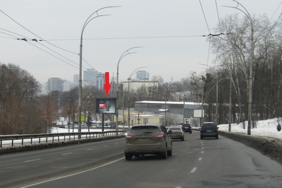 Фото рекламной плоскости по адресу Протасов Яр, в направлении Н.Гринченка ул.