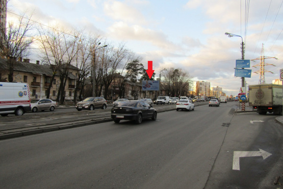 Фото рекламной плоскости по адресу Хоткевича Гната (Красногвардейская), 4 ("Novus", метро Черниговская), в направл. Броварского просп.