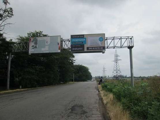 Фото рекламної площини за адресою с. Молодежное (трасса Одесса-Ильичевск) (права)