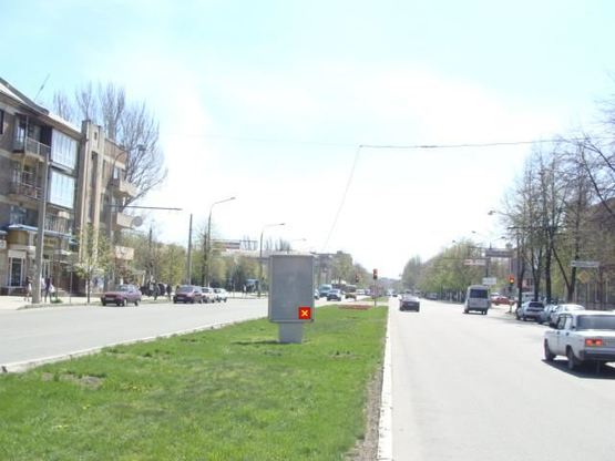 Фото рекламної площини за адресою вул. Пролетарська — вул. Перша ливарна