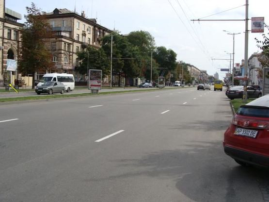 Фото рекламной плоскости по адресу пр. Соборний — вул. Південноукраїнська, №4