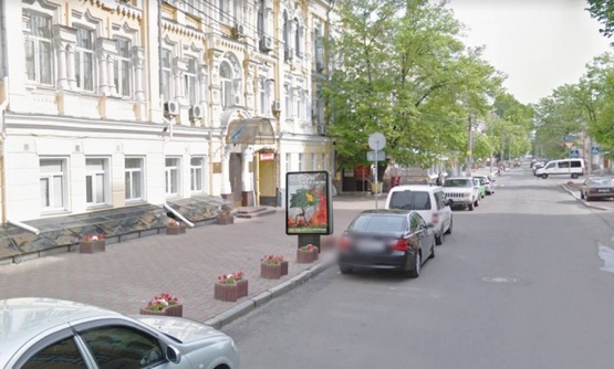 Фото рекламной плоскости по адресу вул. Хорива, 21