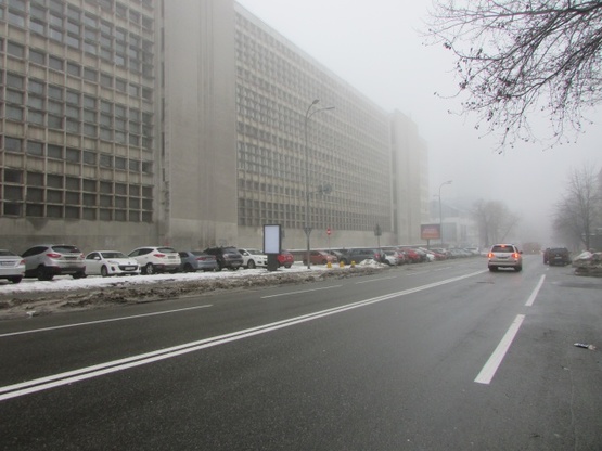 Фото рекламной плоскости по адресу Кловський узвіз, 7
