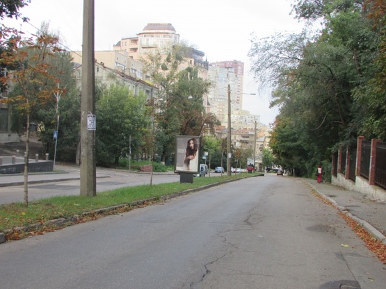 Фото рекламной плоскости по адресу Толстого Льва, 25/18 (на розподілювачі)