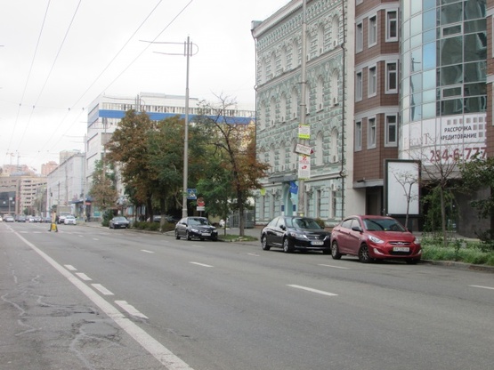 Фото рекламной плоскости по адресу Жилянська, 116а