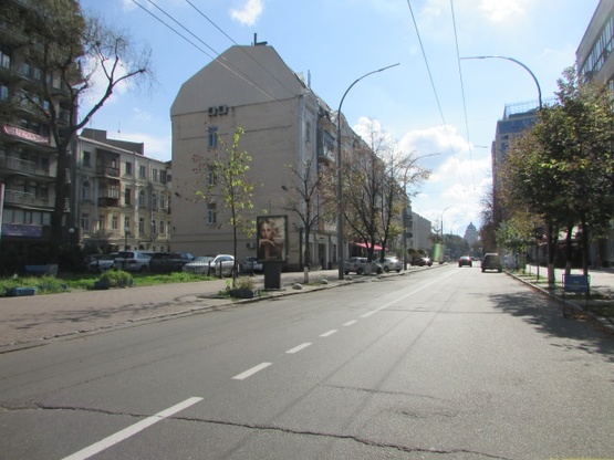 Фото рекламної площини за адресою Московська, 27