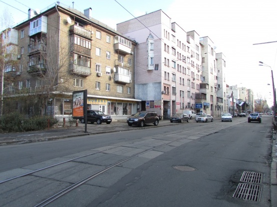 Фото рекламної площини за адресою Костянтинівська, 60/16 / Оленівська