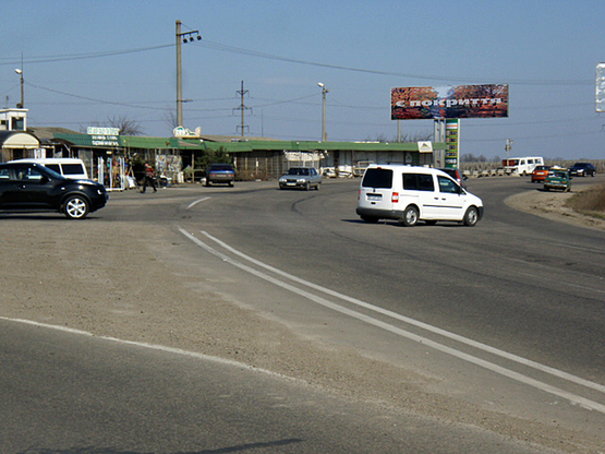 Фото рекламной плоскости по адресу Одесса-Ильичевск -Сухой лиман(Цветочный рынок)