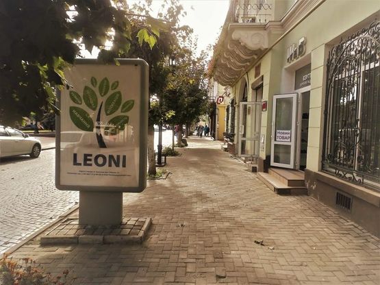 Фото рекламной плоскости по адресу пл. Відродження (біля маг. "Антошка")