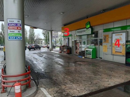 Фото рекламной плоскости по адресу Карельский (м-н Сильпо)