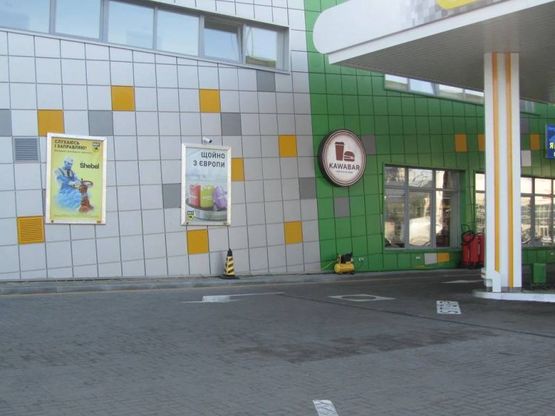 Фото рекламної площини за адресою Скляренко 5Б