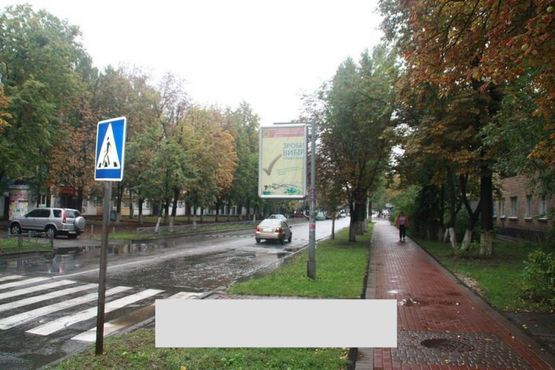 Фото рекламної площини за адресою г. Вишневое, ул. Святошинская, школа