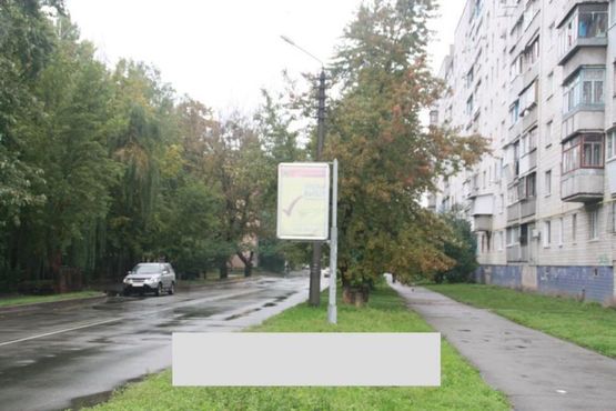 Фото рекламної площини за адресою г. Вишневое, ул. Южная, милиция