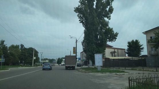 Фото рекламної площини за адресою Ул. Шолуденко, 70 м. до поворота на ул. Днепровскую