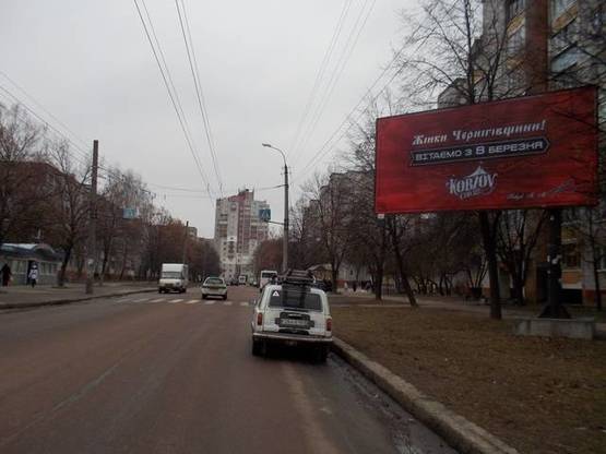 Фото рекламной плоскости по адресу Пухова, вул, 140