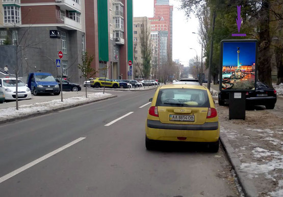 Фото рекламної площини за адресою ул. Ковпака, 8 / ул. Филатова, Французкий Квартал, Бульвар Фонтанов