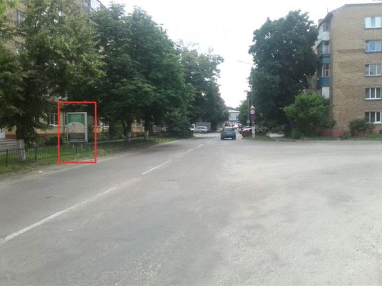 Фото рекламной плоскости по адресу вул.Європейська, 6