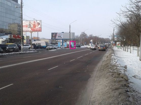 Фото рекламної площини за адресою вул. Київський Шлях, 10, біля магазину "АТБ"