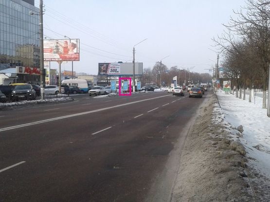 Фото рекламной плоскости по адресу вул. Київський Шлях, 10, біля магазину "АТБ"