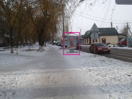 Фото рекламної площини за адресою вул. Бандери