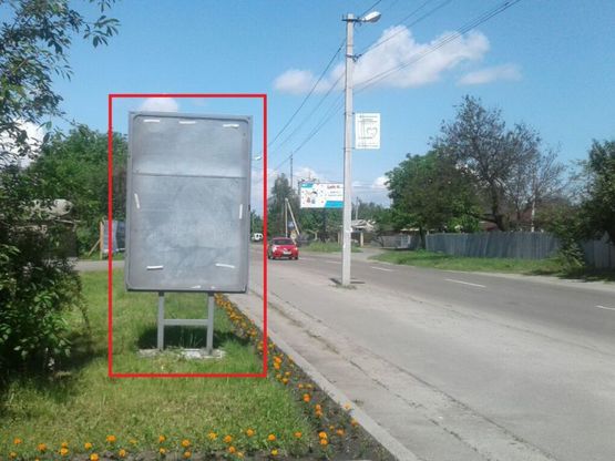 Фото рекламной плоскости по адресу вул. Шевченка, 21