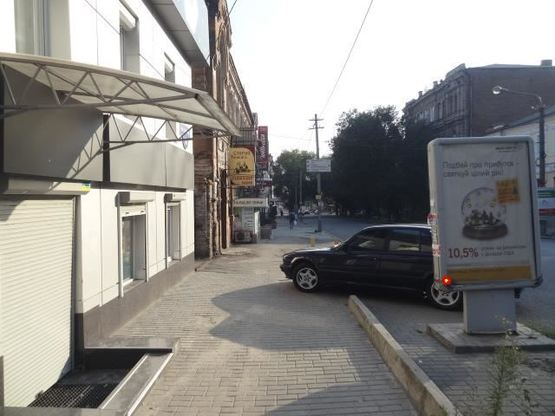 Фото рекламной плоскости по адресу вул.Січових Стрільців, 14/ул.Артема, 14