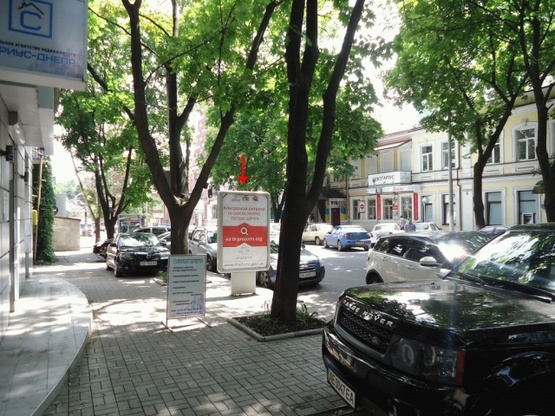 Фото рекламной плоскости по адресу вул. Шевченко, 36 А, біля "Стейк сіті"/ул.Шевченко, 36 А, возле "Стейк сити"