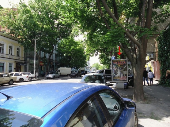 Фото рекламной плоскости по адресу вул. Шевченко, 36, поруч "Белліні"/ул.Шевченко, 36, рядом "Беллини"