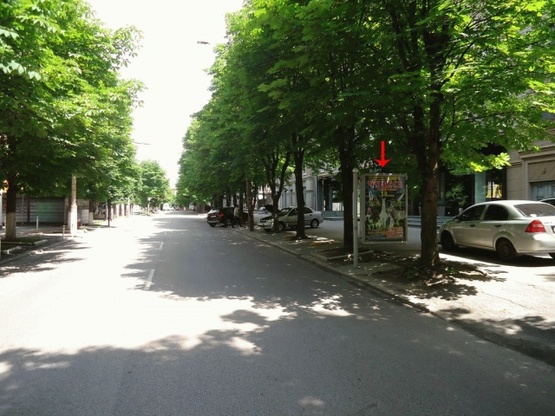 Фото рекламной плоскости по адресу вул.В. Вернадського, 16/ ул.Дзержинского, 16