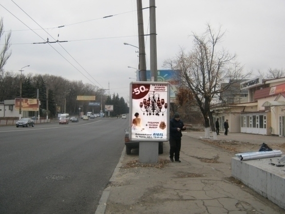 Фото рекламной плоскости по адресу Пр. Гагаріна, 40/пр.Гагарина, 40, АБВ-техника