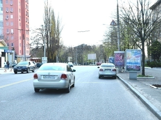 Фото рекламної площини за адресою пр.Гагаріна, 26 - вул.Телевізійна, р-н зупинки/пр.Гагарина, 26 - ул.Телевизионная, р-н остановки