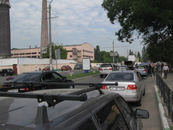 Фото рекламной плоскости по адресу ул.Победы,7, №003-В