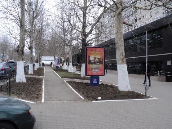 Фото рекламной плоскости по адресу пр.Мира, 19, ресторан "Акватория", №021-А