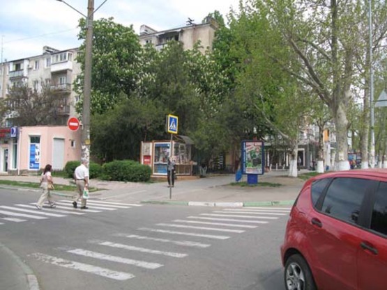 Фото рекламної площини за адресою пересечение пр. Мира, пер. Школьный, №024-В